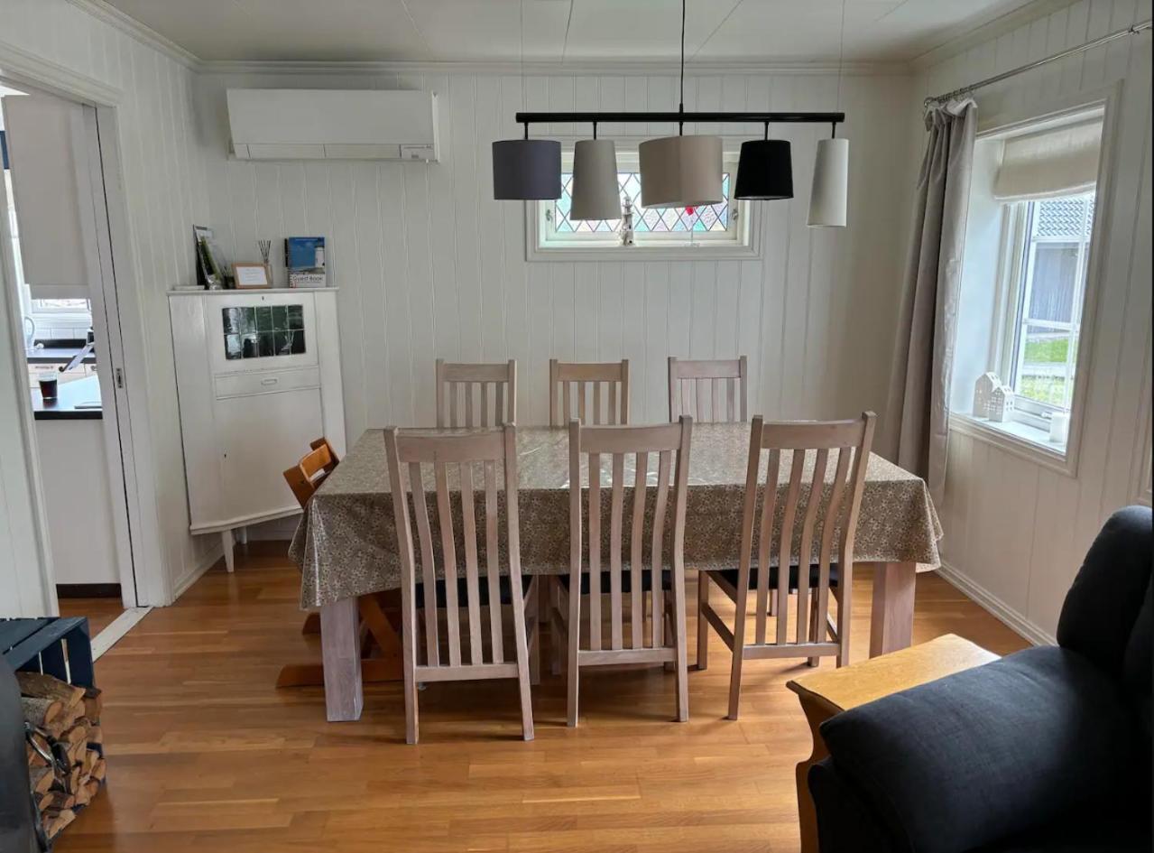 Family-Friendly Home Near Canal Spangereid Bagian luar foto